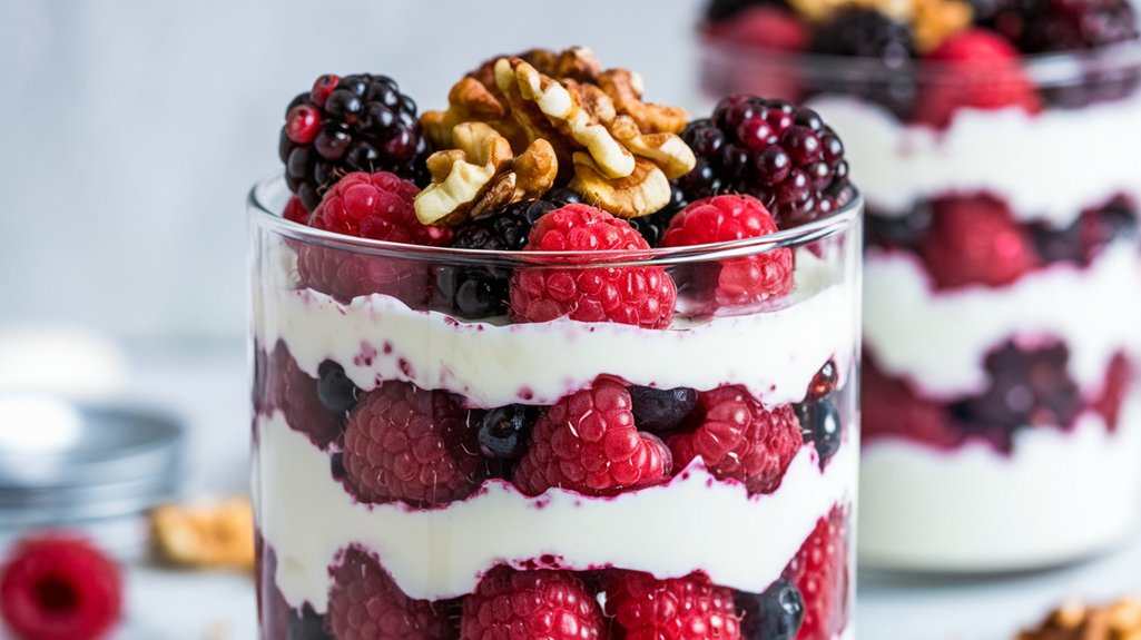 Quick Recipe: Omega-3 Power Snack – Walnut and Berry Parfait