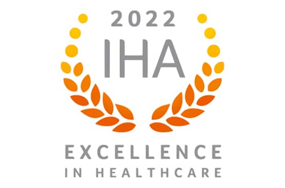 Promisecare Medical Group - The 2022 iha excellence in healthcare logo.