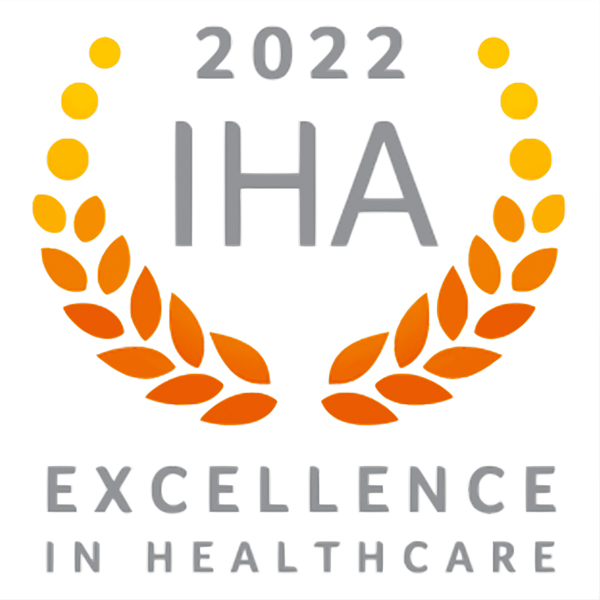 IHA 2022 Excellence In Healthcare Logo