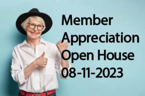 Member Appreciation Open House 08-11-2023