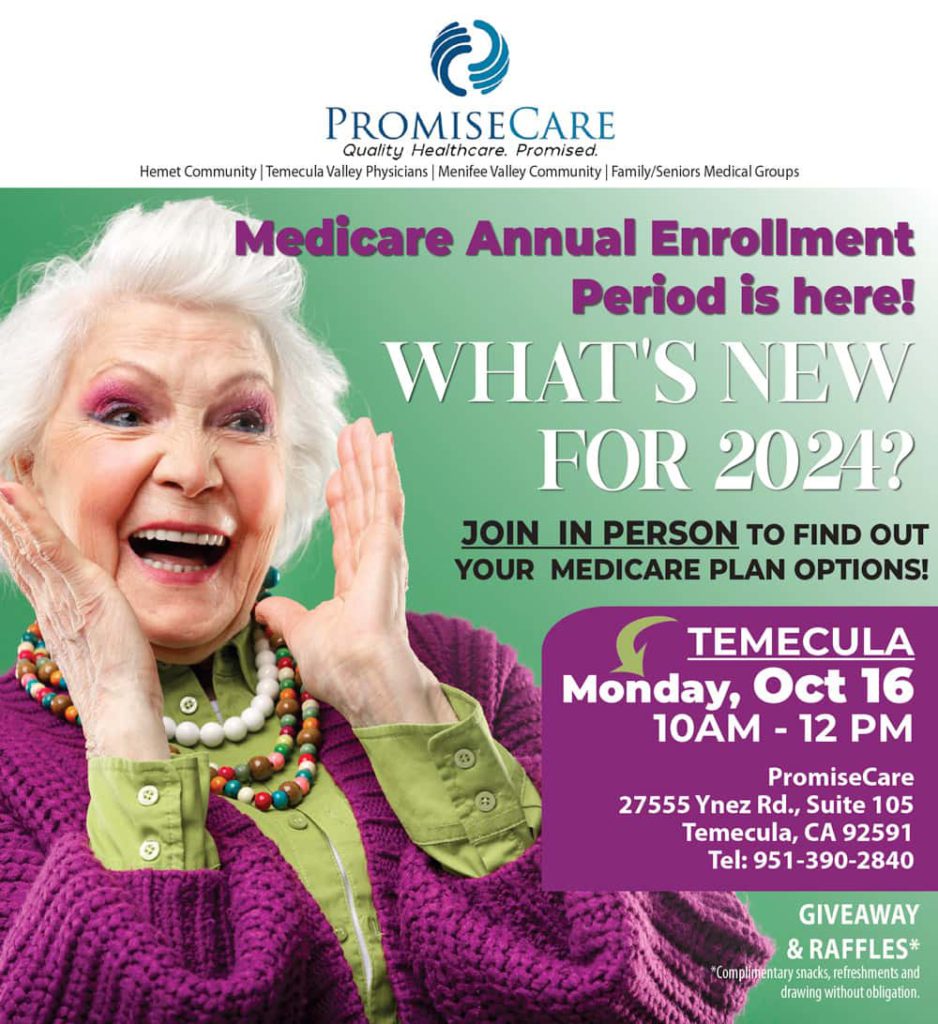 Promisecare Medical Group - What's new for 2020 during the Medicare Annual Enrollment Period?