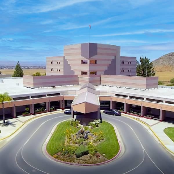 Promisecare Medical Group - An aerial view of a large hospital building during the Medicare Annual Enrollment Period for 2024.