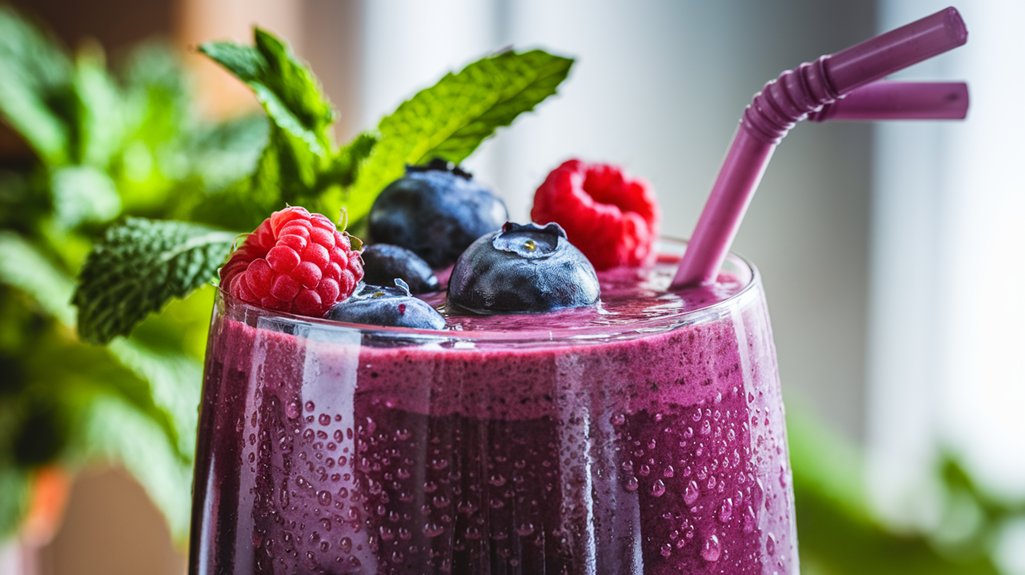 Mood-Boosting Berry Smoothie